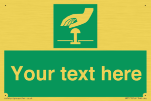 Custom Safe condition: Emergency stop button